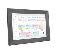 SENECESLI 10.1 Inch Smart Digital Calendar and Chore Chart, Full HD Touchscreen Interactive Display Smart Family Planner, Wall and Desk Mountable for Organizing Your 2025 Calendar (black)
