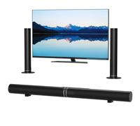 SENECESLI 100W TV Speaker, Bluetooth ARC Optical AUX Coaxial Soundbar, Detachable Home Theater Speakers with Auto Volume Boost and 3 EQ Modes for Surround Sound System (GB)