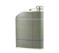 SENECESLI 240ml Stainless Steel Wine Bottle, Leak Proof Design, Consistent Taste Experience, Lightweight Portable Hip Flask for Camping Outdoor Activitie Wedding Party Gift (Dark Green)