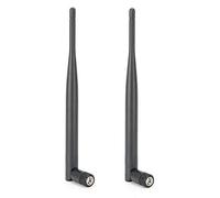 SENECESLI 2PCs 2.4Ghz 6DB High Gain Indoor Omni-Directional WiFi Antenna, WiFi 6 Dual Band 2.4Ghz 5.8Ghz with High Practicality and Durability for Router with SMA Interface