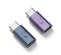 SENECESLI 2PCS USB C to C Data Blocker, Anti Juice Jacking, Refuse Hacking, Support Up to 240W PD Charging, USB Data Blocker Only for Safe Charging