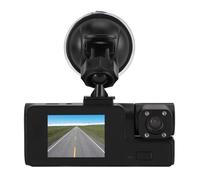 SENECESLI 3 Channel Versatile Dash Cam, Car WiFi Camera Recorder with 32GB Memory Card for 24-Hour Parking Monitoring, Suitable for All Drivers