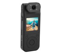 SENECESLI 4K Body Camera, Magnetic Back Clip Camcorder with 180 Degree Rotatable Lens, 1.5 Inch IPS Screen Wide Angle Portable Wearable Camera for Recording