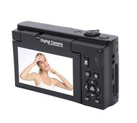 SENECESLI 4K Digital Camera for Photography and Vlogging, 75MP WiFi Vlogging Camera for YouTubes, 18X Zoom Digital Cameras with Flip Screen 3" 180° for Teens and Beginner (Black)