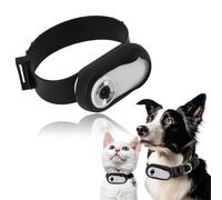 SENECESLI 4K Pet Camera, HD Cat & Dog Collar Camera with 128GB Expandable Memory, Small, Black, Wearable Animal Collar, Video & Photo Recording, 170° Wide-Angle Lens, Digital Display
