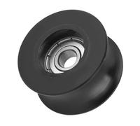 SENECESLI 4pcs 0840UU U Type UGroove Pulley Roller Guide Wheel 8x39.5x20.1mm