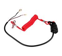 SENECESLI Afit for TVS Motorcycle Engine Kill Switch with Tether, and Durable, Perfect for Lawn Mowers, Easy to Mount
