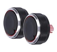 SENECESLI Air Conditioning Knob, AC Knob Replacement Aluminum Alloy Cross Hatched with Easy Installation, for Rio K2 KX Rocsta 2017 2018 2019