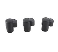 SENECESLI Alto Saxophone End Caps Durable Plastic Protect Neck Key for Musicians 3PCS B Flat Sax Plugs for Various Types of Saxophones