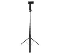 SENECESLI Aluminum Alloy Selfie Stick Tripod with 2 Lights and Wireless Remote Control, 360 Degree Rotating Phone Selfie Stick for Outdoor Adventures