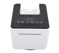 SENECESLI Automatic Card Shuffler and Dealer, 1-2 Decks Support 8 Players, 180/360° Rotating Dealing Machine, Suitable for Game Nights & Family Gatherings