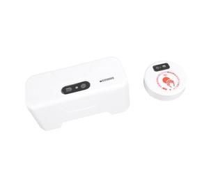 SENECESLI Automatic Toilet Flusher Kit, Touchless Toilet Flusher with Infrared Sensor and USB Rechargeable 1800mAh Battery, IPX6 for Top Flush