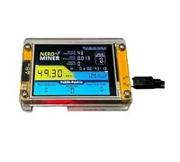 SENECESLI Bitcoin Miner, Crypto Miner with Esp32 D0 Low Power Chip Mcu, 2.8 Inch Smart Gift Small Tv Desktop Clock 1060 Kh S Hashrate, Display Cryptocurrency Mining Machine