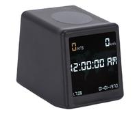 SENECESLI Bitcoin Miner Nm Tv Crypto Miner with Esp32 D0 Low Power Chip, 1.54 Inch Smart Gift Small Tv Desktop Clock 1060 Kh S Hashrate,Display Cryptocurrency Mining Machine (Black)
