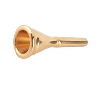 SENECESLI Brass Horn Mouthpiece, Golden Horn Mouth Replacement with Clear Sound for Trumpet Cornet Trombone Baritone Euphonium Player