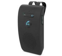 SENECESLI Car Bluetooth Speakerphone with Sun Visor Clip | Wireless Handsfree Receiver Adapter, Bluetooth 5.0 Speaker for MP3 Playback, Car Visor Mount with Back Clip