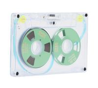 SENECESLI Cassette Tape, 46 Minutes Recording Tapes in Blank Recordable At Low Noise Solid High -outdwinter Construction for Music Recording (Green)