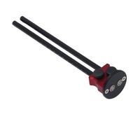 SENECESLI Compact Woodworking Marking Aluminum Alloy Dual Scale Double Head Scriber Ruler for On-the-Go Use