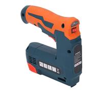 SENECESLI Cordless Electric Staple Gun Lightweight 2 in 1 Brad Nailer for Woodworking 2000 Nails USB Charger Battery for Upholstering, Cabinets, and Furniture