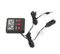 SENECESLI Digital Hygrometer with 2 Probes for Incubator, Mini Temperature Monitor for Reptiles, Snakes, Hamsters, Compact Indoor and Outdoor Hygrometer