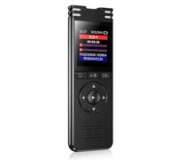 SENECESLI Digital Voice Recorder with Playback, Digital Recorder Smart Voice Activated, Long Lifespan, Recording Encryption, 1536Kbps Lossless Sound Quality for Lectures Meetings (32G)
