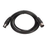 SENECESLI DIN 8 Pin Male to Male Cable Audio Signal Cable, 6ft Plug and Play DIN Extension Cord for Digital Audio Devices, Male to Male AV Adapter Cable for Audio Devices