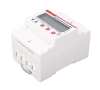 SENECESLI DIN Rail Power Meter Multifunctional LCD Display Energy Monitor for Renewable Energy Applications with Modbus RS485 for Solar "