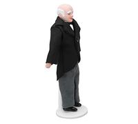 SENECESLI Doll House Servant, Victorian Turnable Ceramic Doll with Movable Joints and Stable Stand, 1:12 Scale Miniature Dollhouse Toy Decoration for Collectors