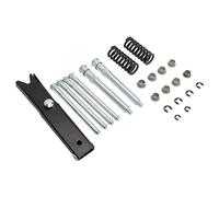 SENECESLI Door Hinge Pin Bushing Repair Kit, Full Set Metal Door Hinge Roller Pin and Spring Tool Replacement, with Professional Installation Kit, for C1500 C2500 C3500 K1500 K2500
