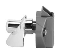 SENECESLI Drawer Button Lock, Cabinet Push Lock for Marine Boat RV Cabinet Door, Secure Locking Mechanism with Quick Press Release, Fits 12mm to 25mm Wooden Doors (Chrome 0100260)