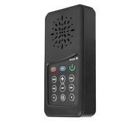 SENECESLI Electronic Scripture Reader, Solar Powered Portable Scripture Sound Player with 4G Capacity 900mAh Battery for Listener (French Version A B English KJV 288 Hymns)