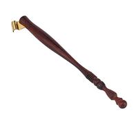 SENECESLI English Calligraphy Wooden Dip Pen Handle, Calligraphy Pen Nib Holder with Removable Metal Flange for Drawing and Writing Practice