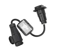 SENECESLI EU 13 Pin to US 7 Way Trailer Adapter Connector Effective Conversion for RVs with 100% Copper Conductor Cable