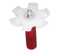 SENECESLI Fin Comb Set, 2 Piece Air Conditioner Fin Straightener Tool Kit with Plastic and Stainless Steel Combs for Straightening Bent Fins on AC Condenser Coil and Radiator (White)