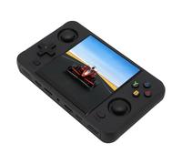 SENECESLI Handheld Game Console, 2 Ways Protects 4 Inch Screen Handheld Game Console Safe Curv Design for Mainstream 64 -Bit 3D Emulators (Black)