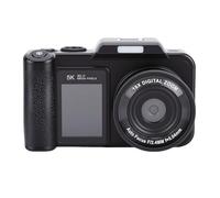 SENECESLI High Resolution 5K 80MP Selfie Mirrorless Video Camera with 18x Zoom for Beginners, ABS Material