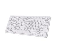 SENECESLI Korean Keyboard, 2.4GHz Wireless 78 Keys Thin Lightweight Splash Proof Keyboard with Anti Fading Keys for PC Laptop Korean Language Users