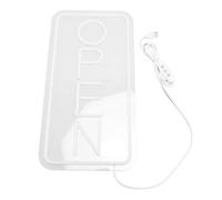 SENECESLI LED Neon Open Sign USB Powered Dimmable for Business with Energy Saving Function for Shop Restaurant Hotel 16.5x8.7in