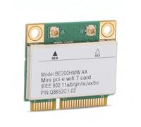 SENECESLI Mini PCI E WiFi 7 Wireless Network Card, BE200HMW 2.4G 5G Dual Band Gigabit Card with Bluetooth 5.4 for Window11 10, Linux, Chrome OS, 8774Mbps (No Antenna)