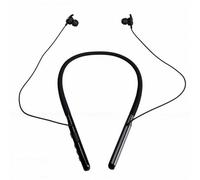 SENECESLI Neckband Bluetooth Earphones, Wireless Noise Cancelling Earbuds Rechargeable with Enhanced Sound for TV Watching Conversations (Black)