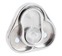 SENECESLI Novel Texture Metal Fingertip Rotation Push Slider, Spiral Engraved Toy for Nail Biting, for Xmas, New Years, Metal