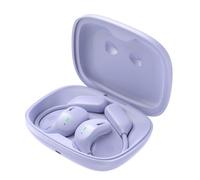 SENECESLI Open Ear Headphones, Painless Earbuds, Over Ear Earbuds with Ergonomic Earhook with 130 Languages Real Time Translation, BT5.4 Wireless Headphones with Touchscreen Charging (Violet)