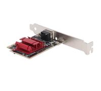SENECESLI PCIe Gigabit Ethernet Card 2.5 Gb/s, Full Duplex, Automatic Detection, for 8 8.1, Compatible with IEEE 802.3az Protocol, for Servers, Network Interface Type RJ45