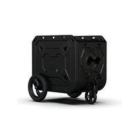 SENECESLI Pet Carrier with Wheels, Multipurpose Trailer for Children, 25 Kg Load Capacity, Jungle Explorer Color, Safe and Practical (Only Storage Box)