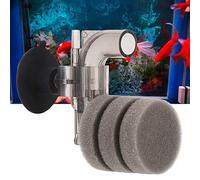 SENECESLI Plastic Sponge Fish Tanks Filter for Oxygenation, Multi-Layered Filtration System, Easy to Use, Suitable for Aquarium Tanks, Electric Light Fish, 1 Filter 1 Suction Cup