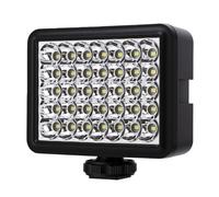 SENECESLI Powerful LED Camera Light with 35 High Brightness Beads for Wedding and Live Stream 6000K-7000K Battery Included