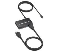 SENECESLI Professional EARC/ARC Audio Extractor, HDMI ARC Audio to Optical Extractor, R CA 3.5mm, Supports 5.1CH 2.0CH with Signal Indicator LED for HDTV to Soundbar Speaker Headphones