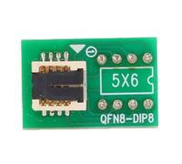 SENECESLI QFN8 WSON8 MLF8 MLP8 DFN8 to DIP8 Socket Adapter for 5x6MM IC Chip Programming Testing, QFN8 Test Socket for 5x6MM IC Programming and Testing