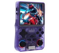 SENECESLI Retro Handheld Game Console, Preloaded 30000 Games, Clear 3.5 Inch Screen, 64G TF Card, Portable Gaming Console and The to Relive Timeless Classics for Travel or Gifts