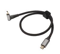 SENECESLI Right Angle USB C Cable for Steam Deck, 90 Degree USB C to USB C Cable, PD100W Type C 3.1 Gen2 USB C Fast Charging Cord for Steam Deck, Supports 4K 60Hz, Nylon Braided & Gold